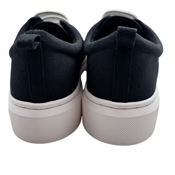ABEO Jumpstreet Bungee Black Canvas Platform Comfort Sneakers Shoes Women's 8.5 - Picture 4 of 9